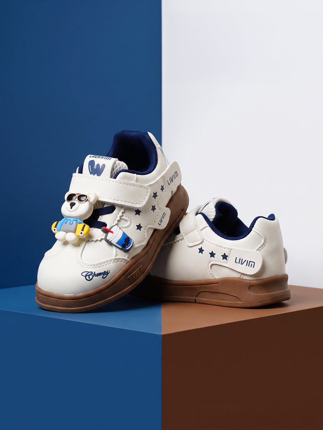 The Little Boo teddy sneakers for kids