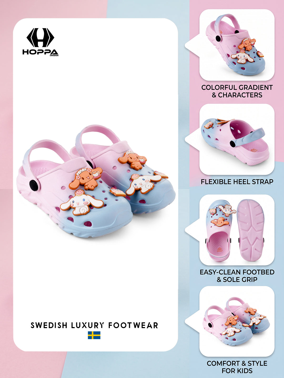 CINNAMOROLL CLOGS- KIDS