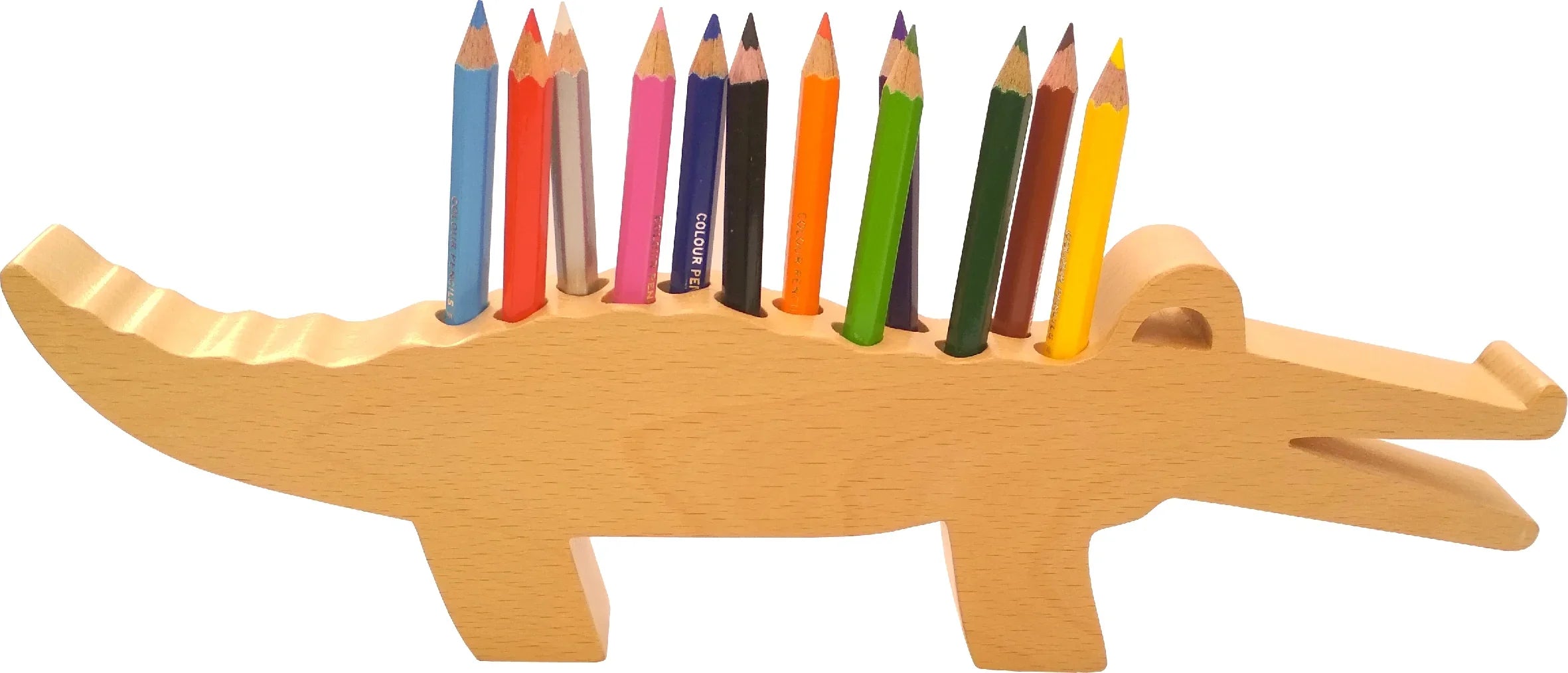 Wooden Crayon Holder