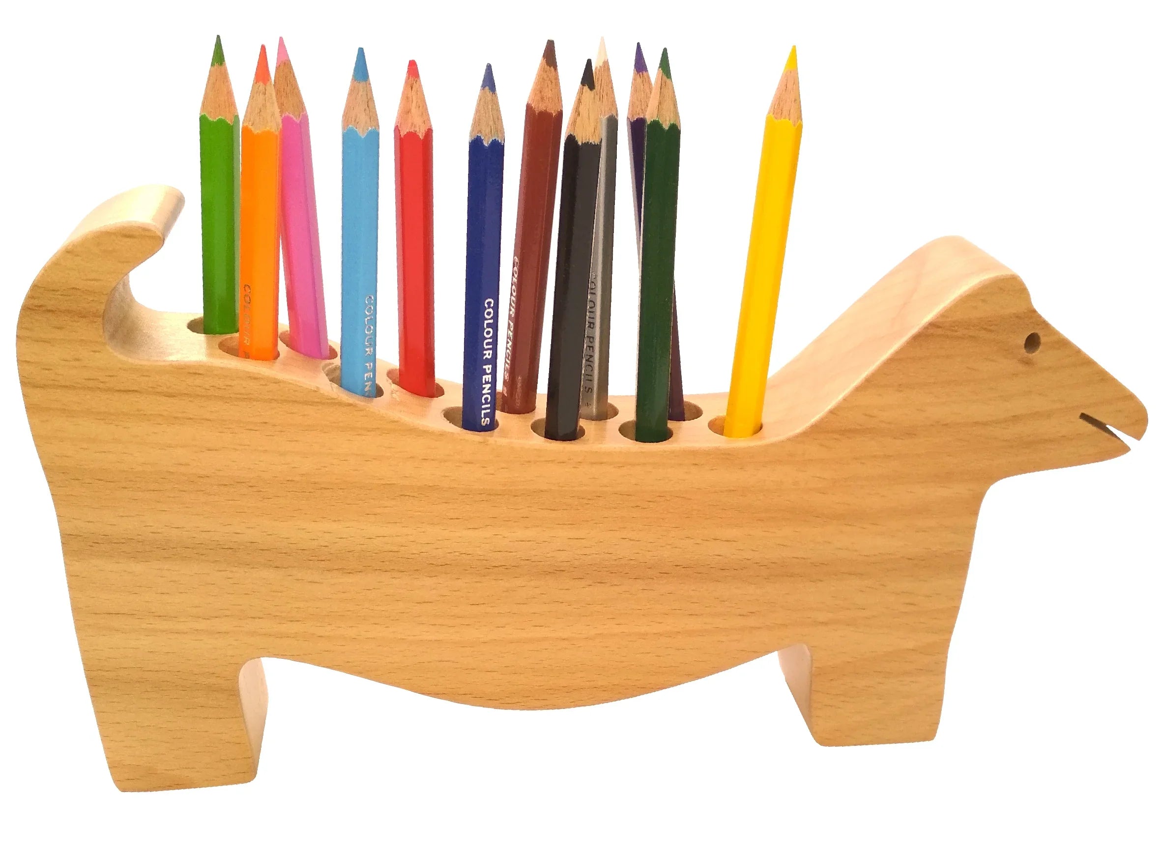 Wooden Crayon Holder