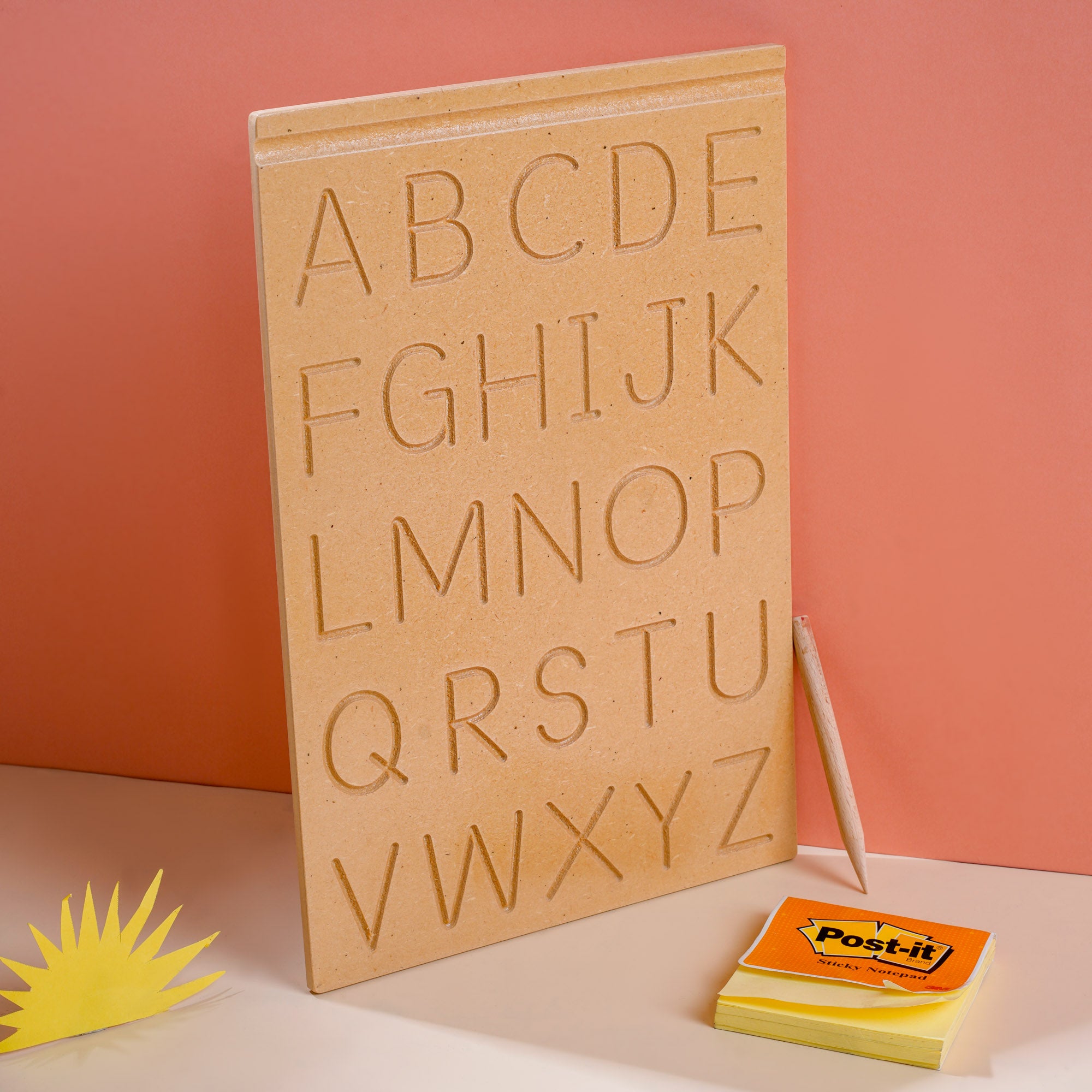 Montessori Tracing Board Uppercase Letters: Montessori Early Learning