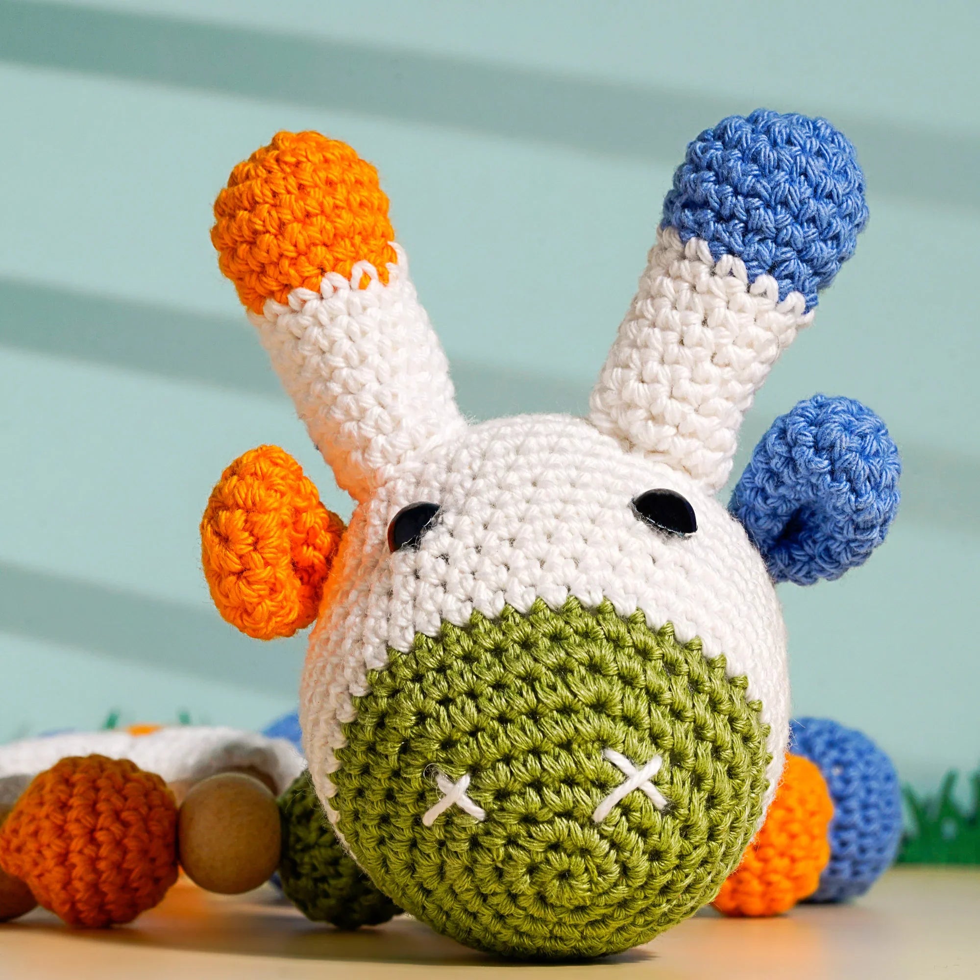 Giraffe Crochet Rattle