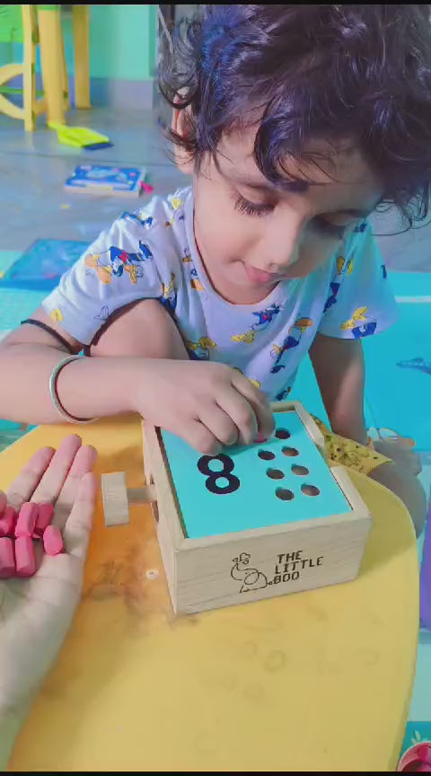 Wooden Peg Counter