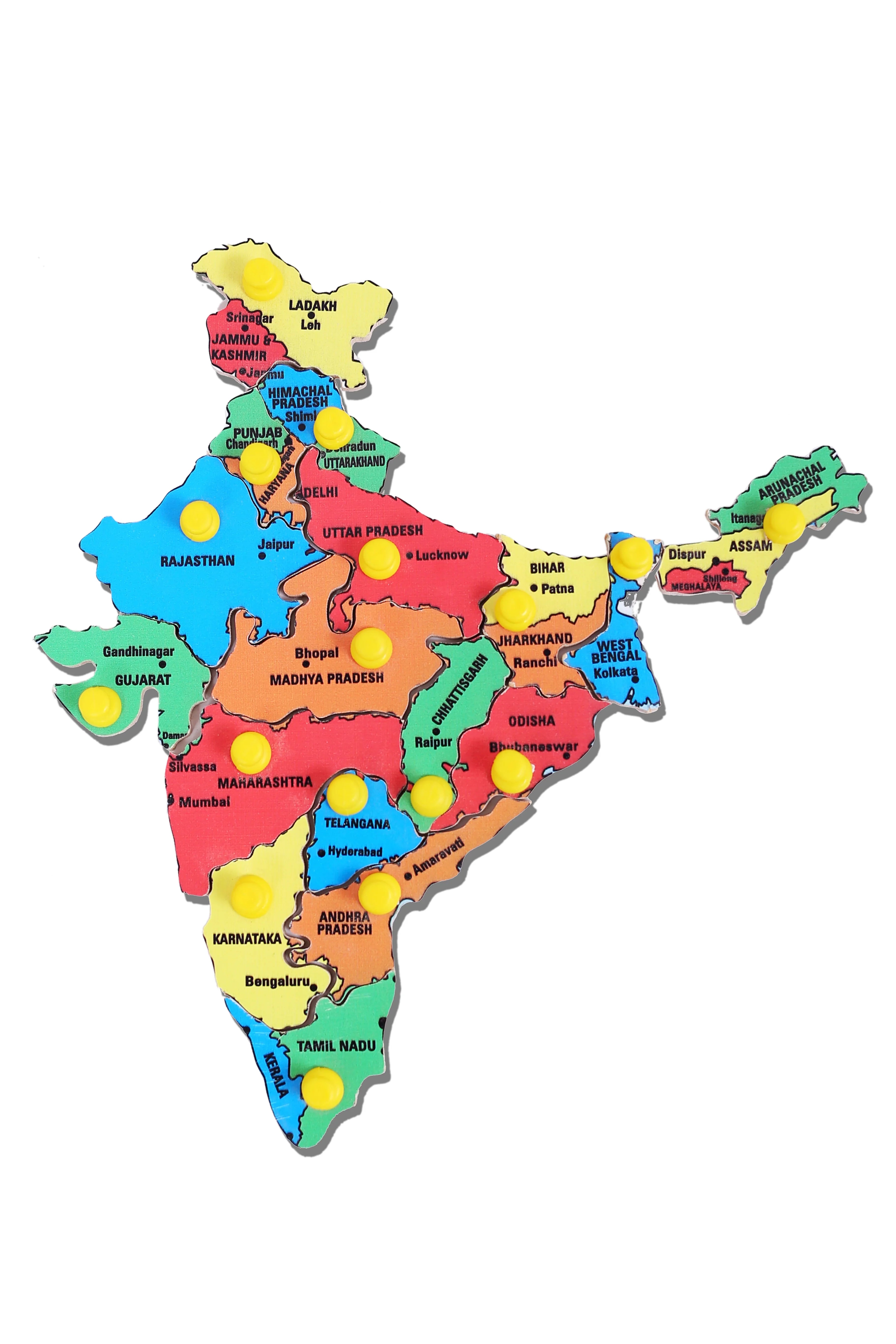 India Map Puzzle