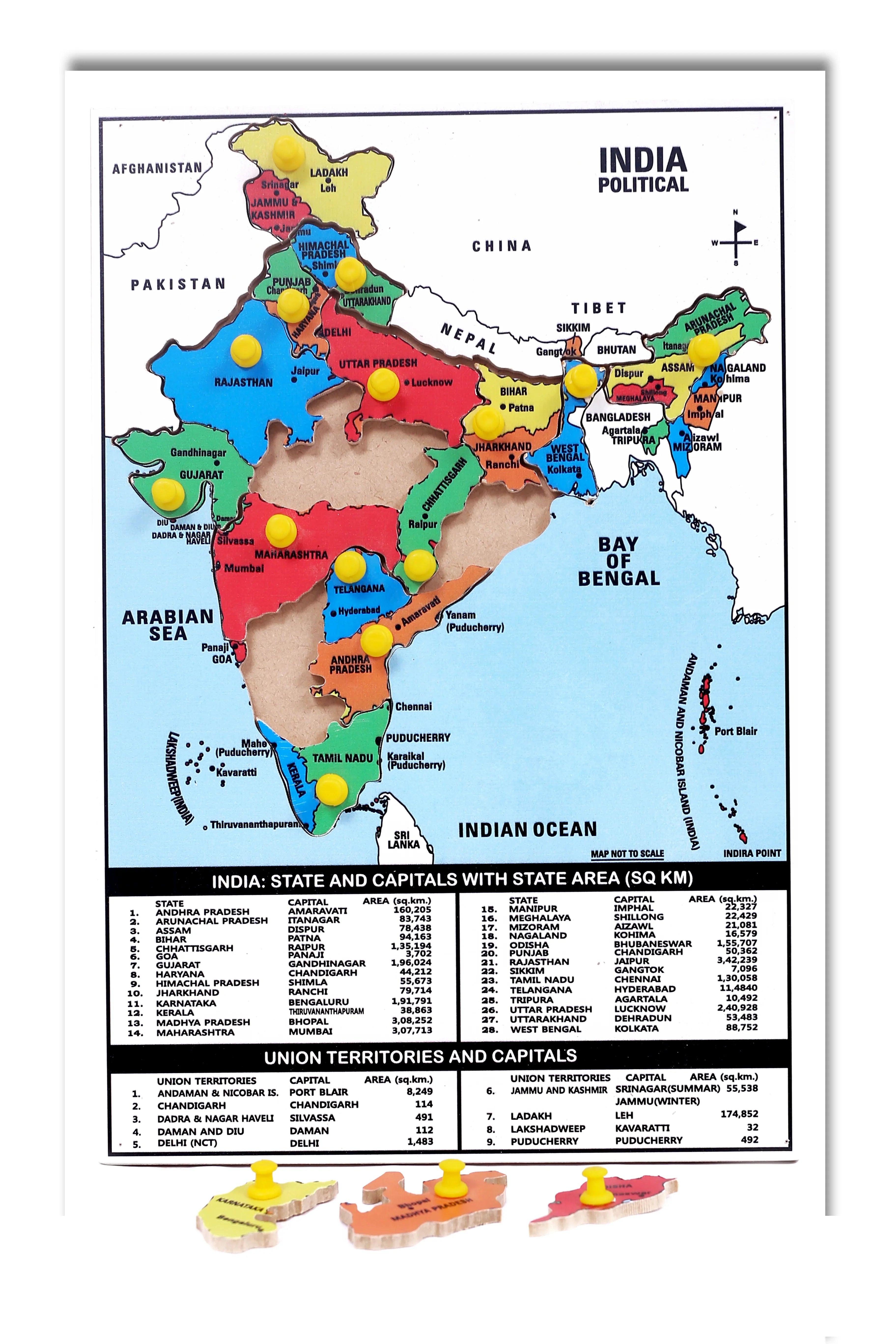 India Map Puzzle