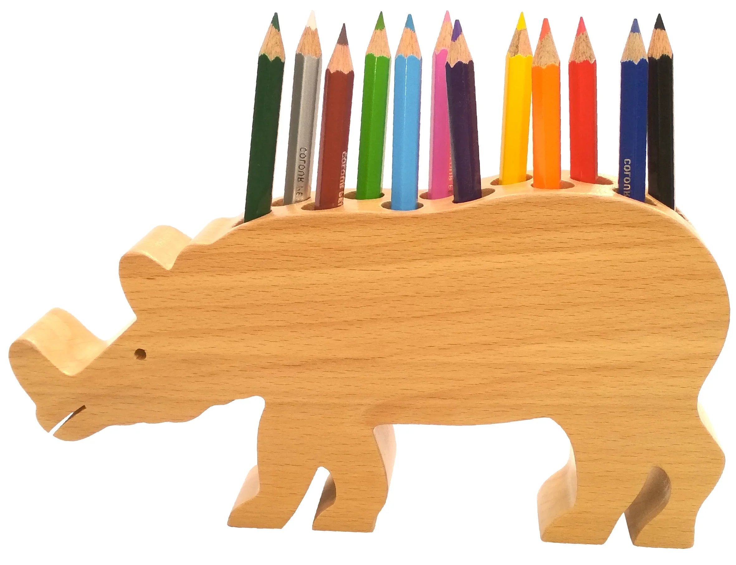 Wooden Crayon Holder