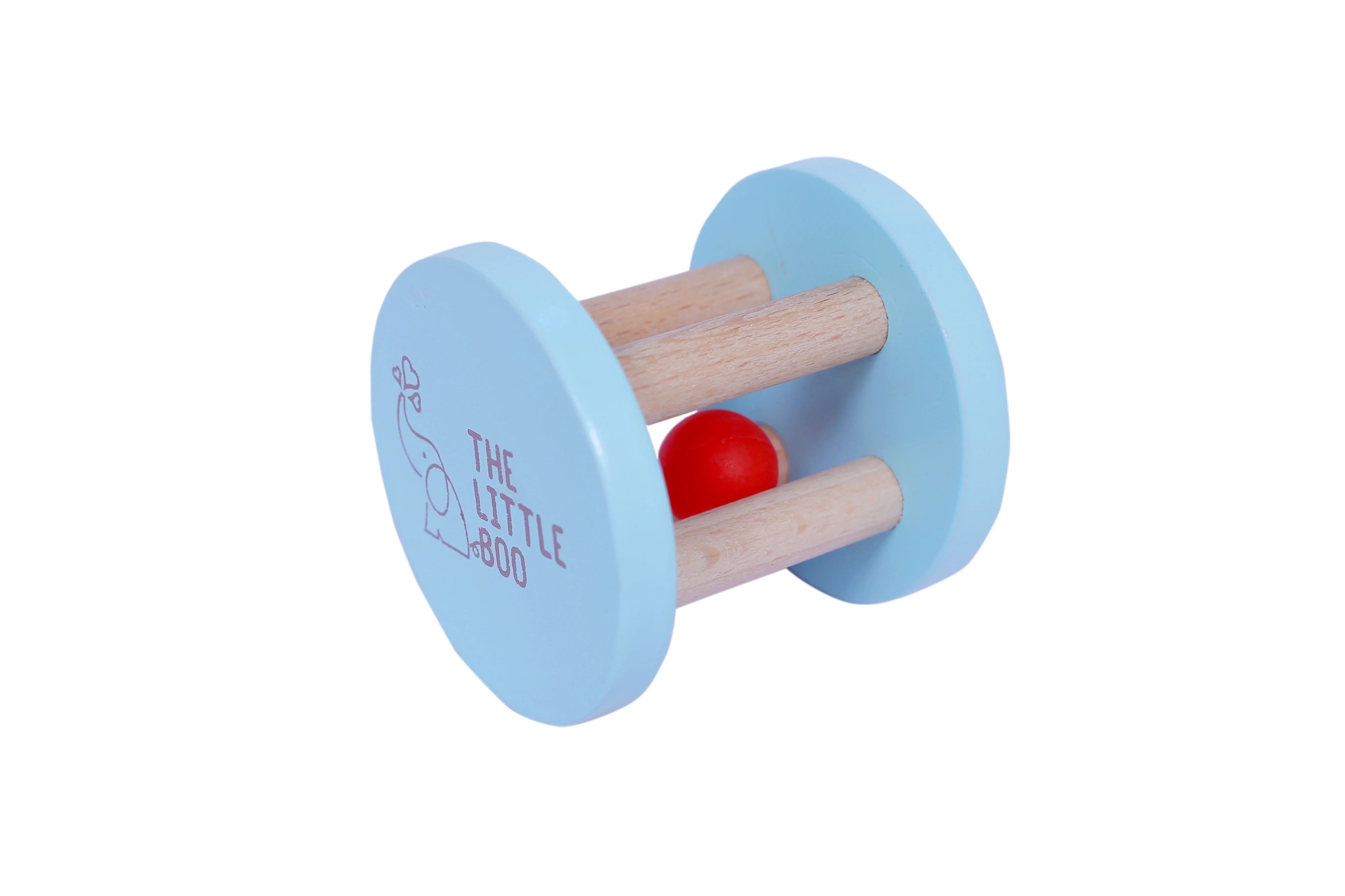 Wooden Drum rattle