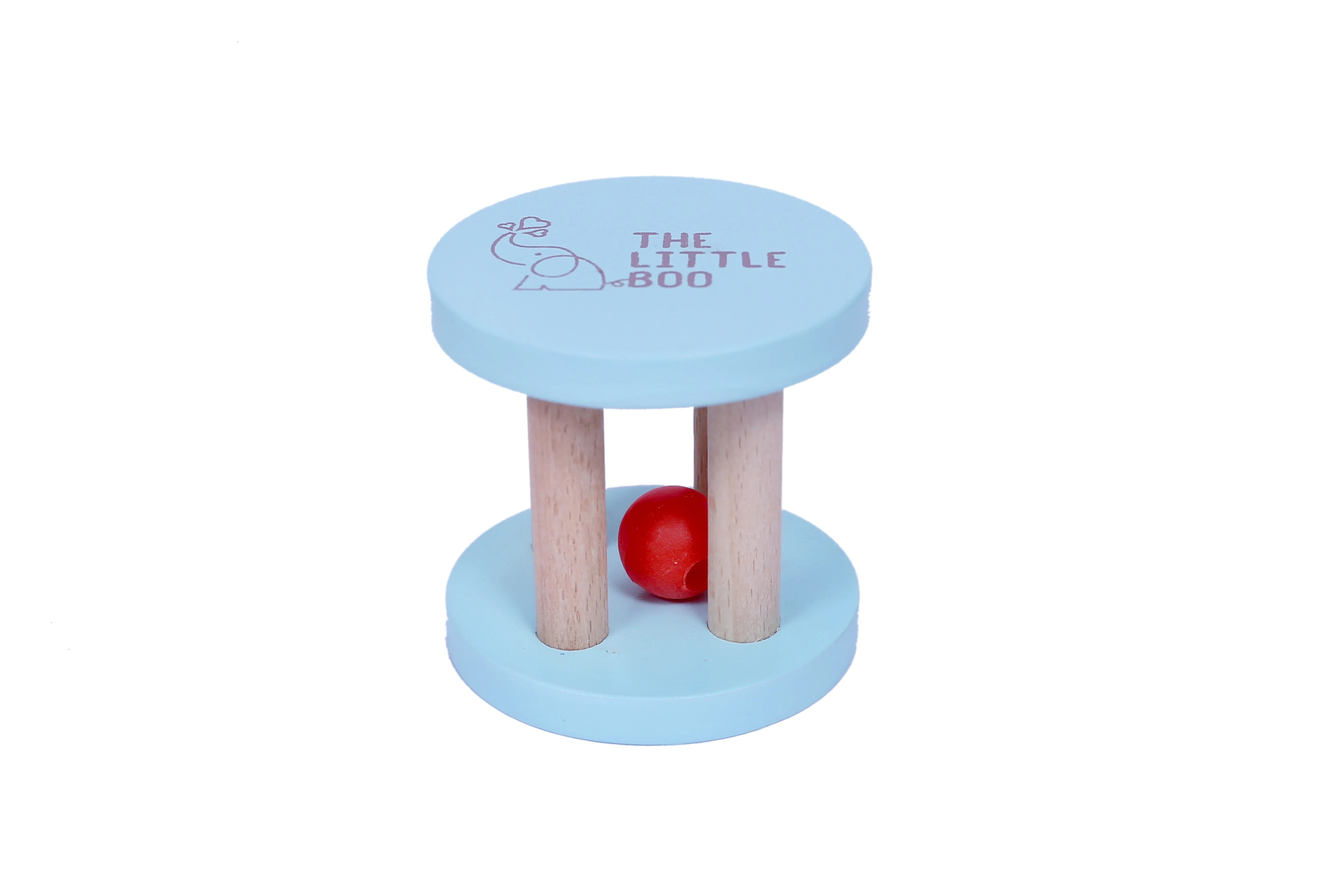 Wooden Drum rattle