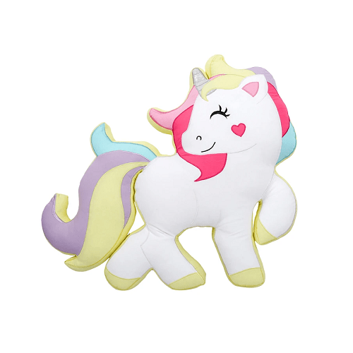 Unicorn top shaped cushion