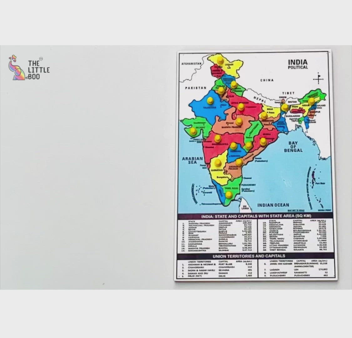 India Map Puzzle