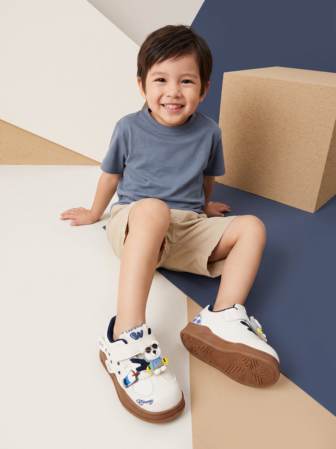 The Little Boo teddy sneakers for kids