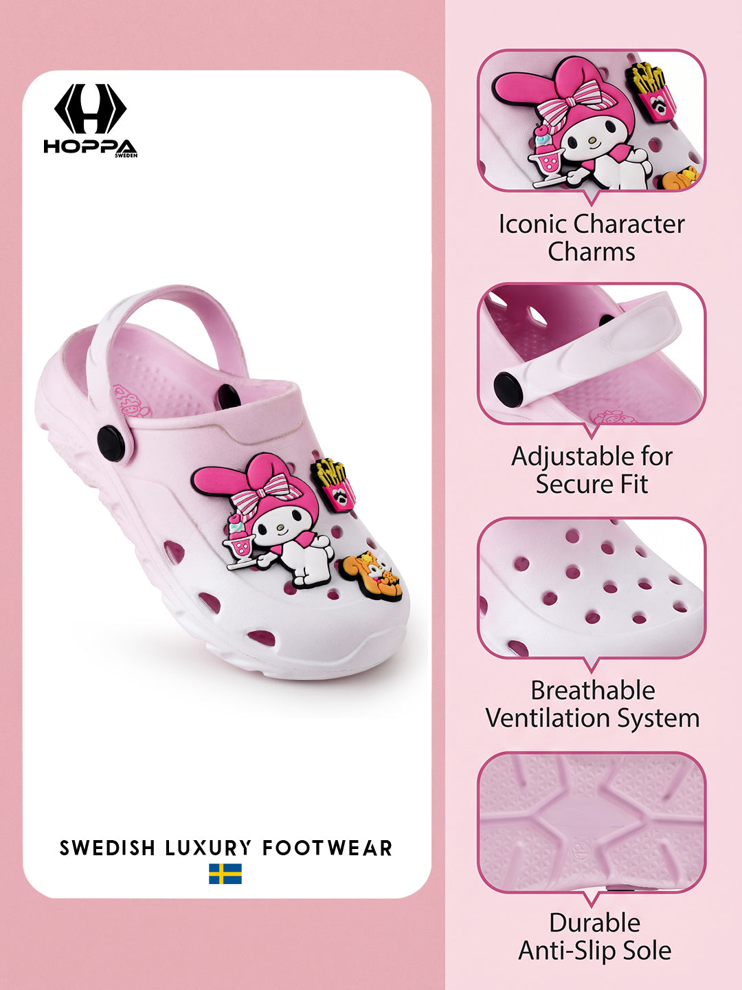 MY MELODY CLOGS- KIDS