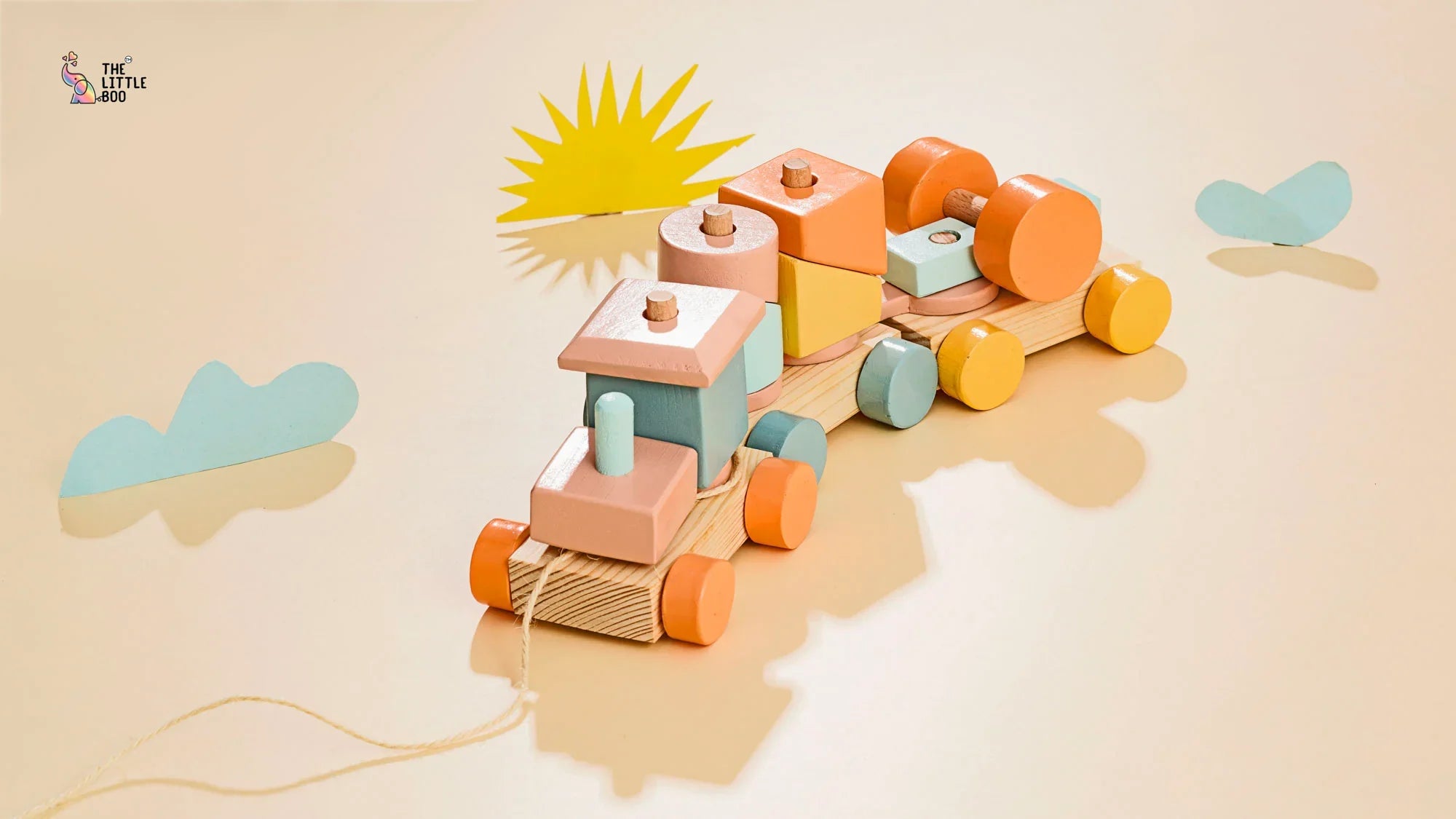 Pull along block train
