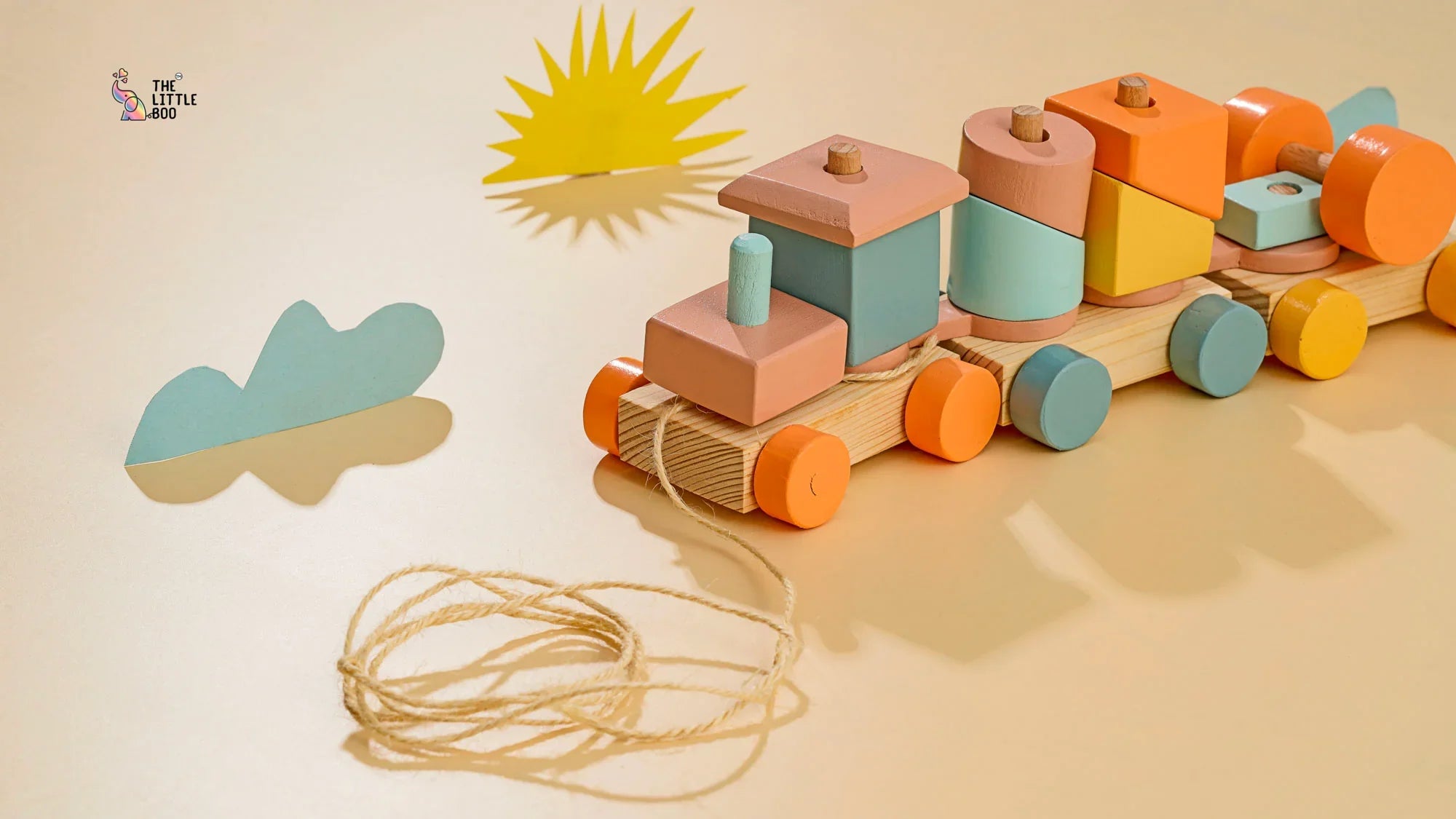 Pull along block train