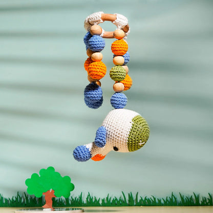 Giraffe Crochet Rattle