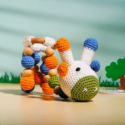 Giraffe Crochet Rattle