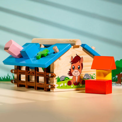 Shape sorter Hut