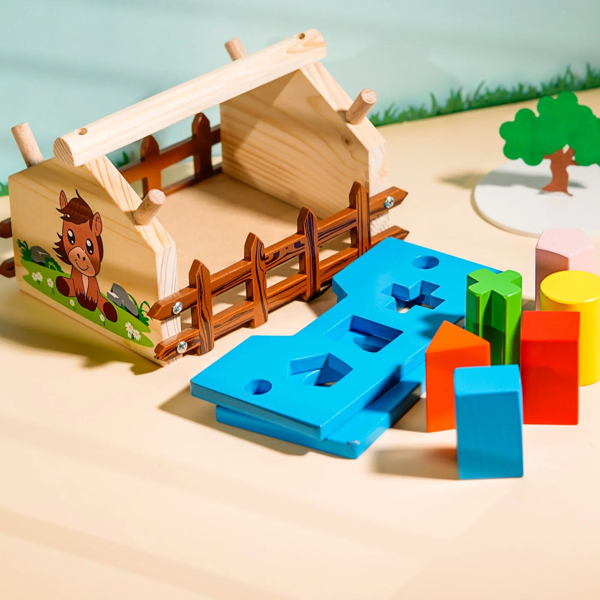 Shape sorter Hut