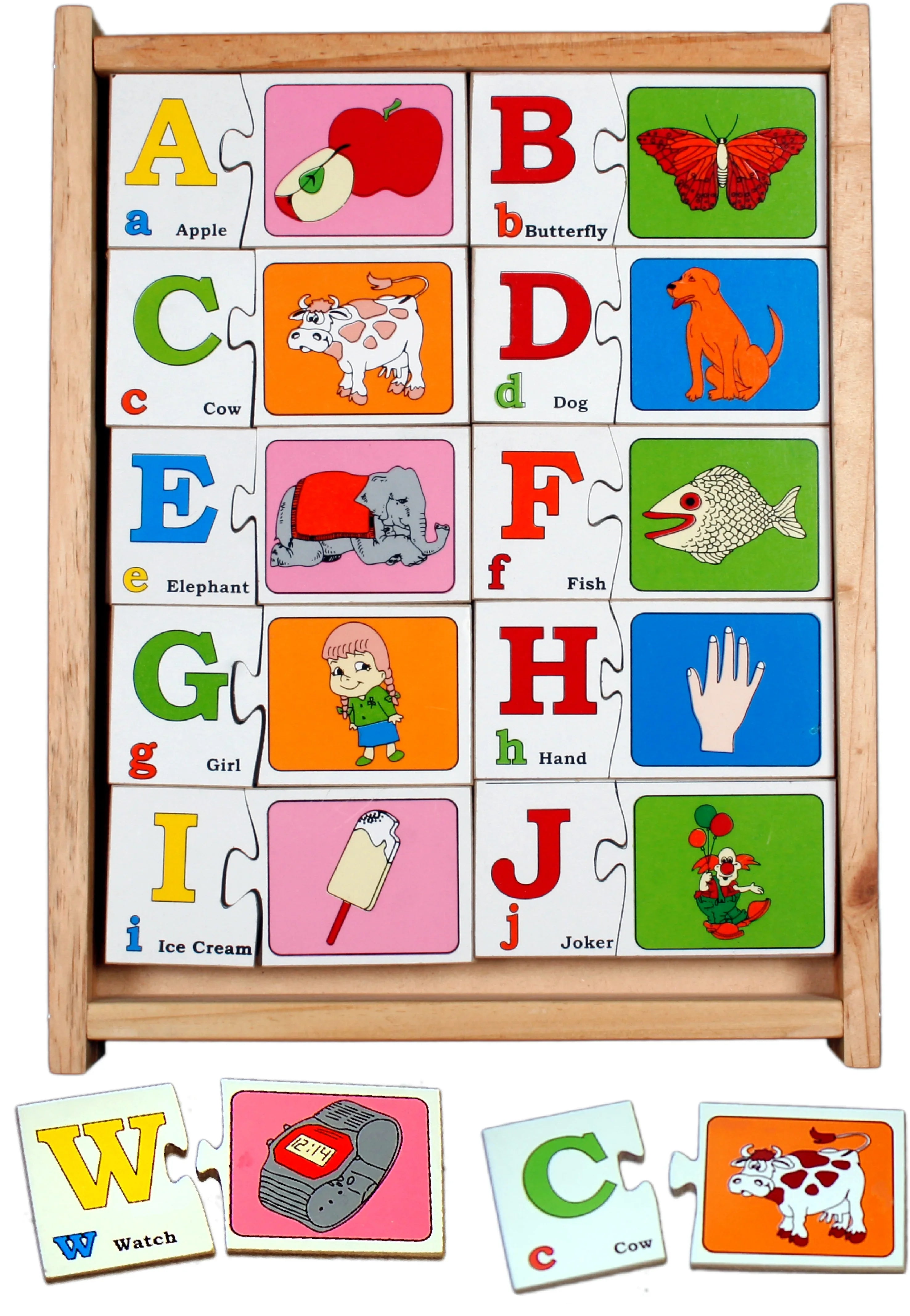 Alphabet Interlock Puzzle