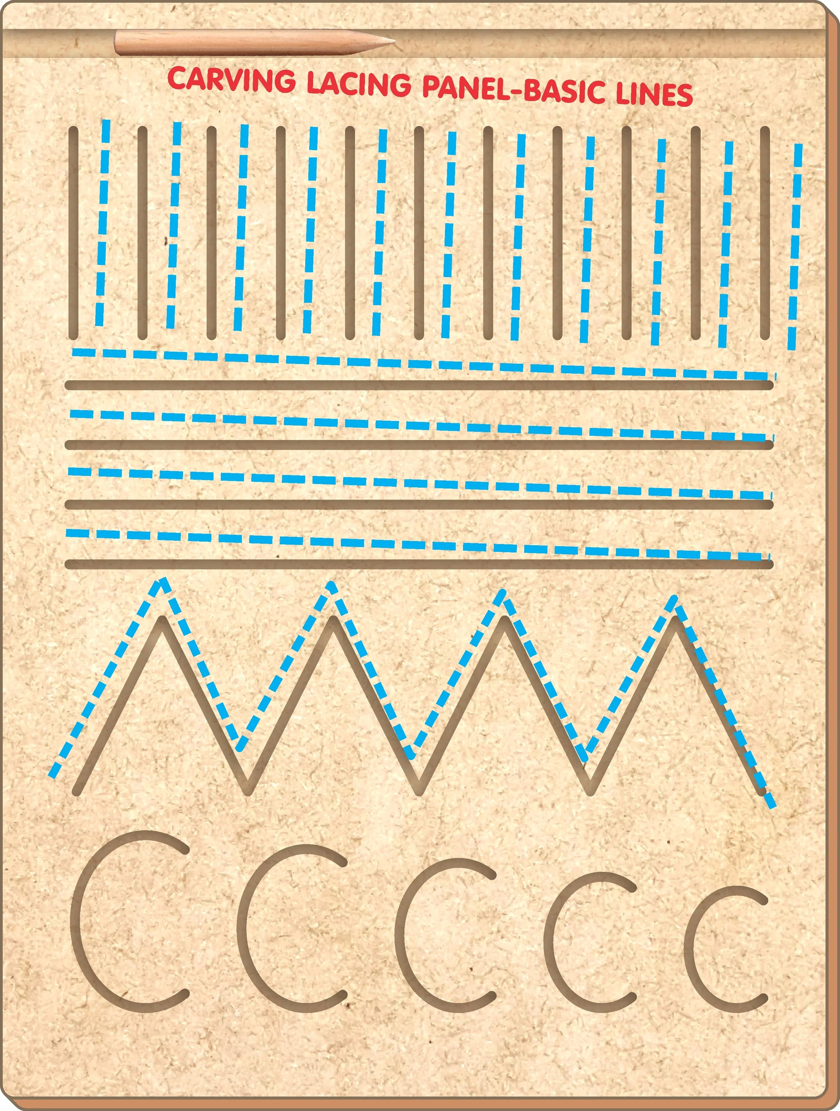 Basic Lines Tracing Board