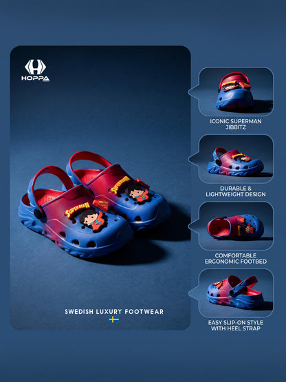 SUPERMAN KIDS CLOGS