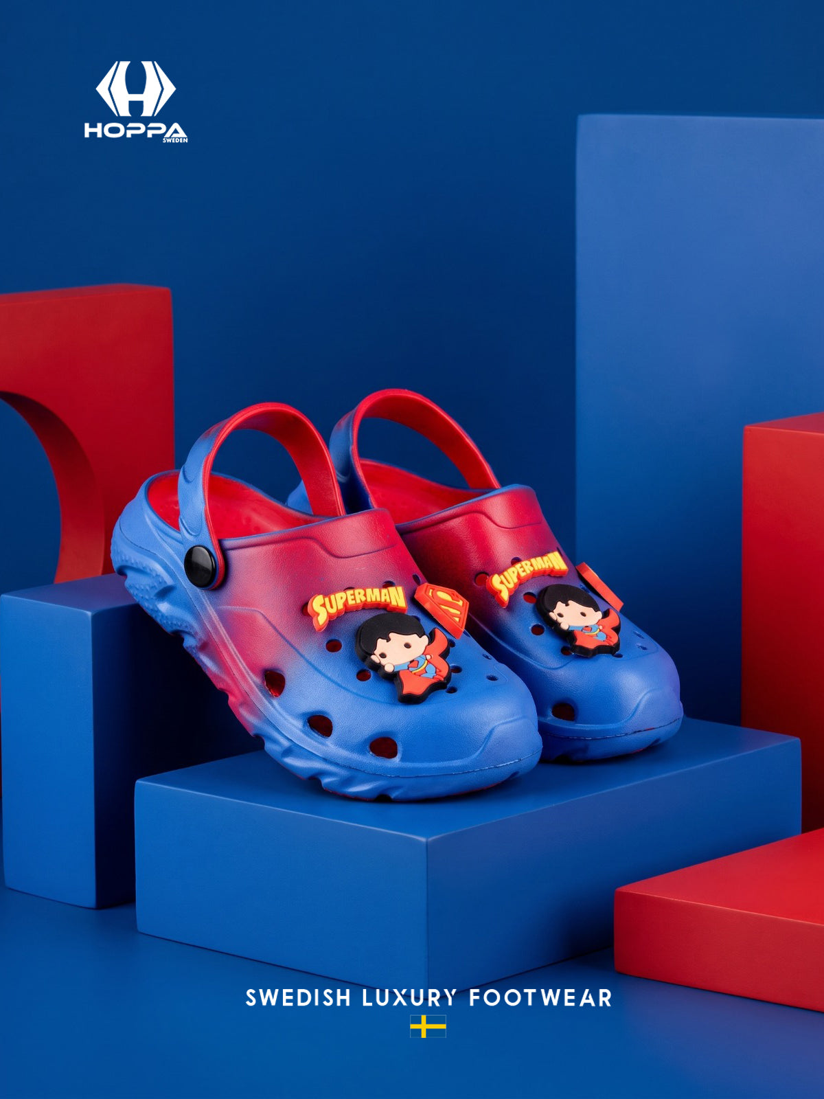 SUPERMAN KIDS CLOGS
