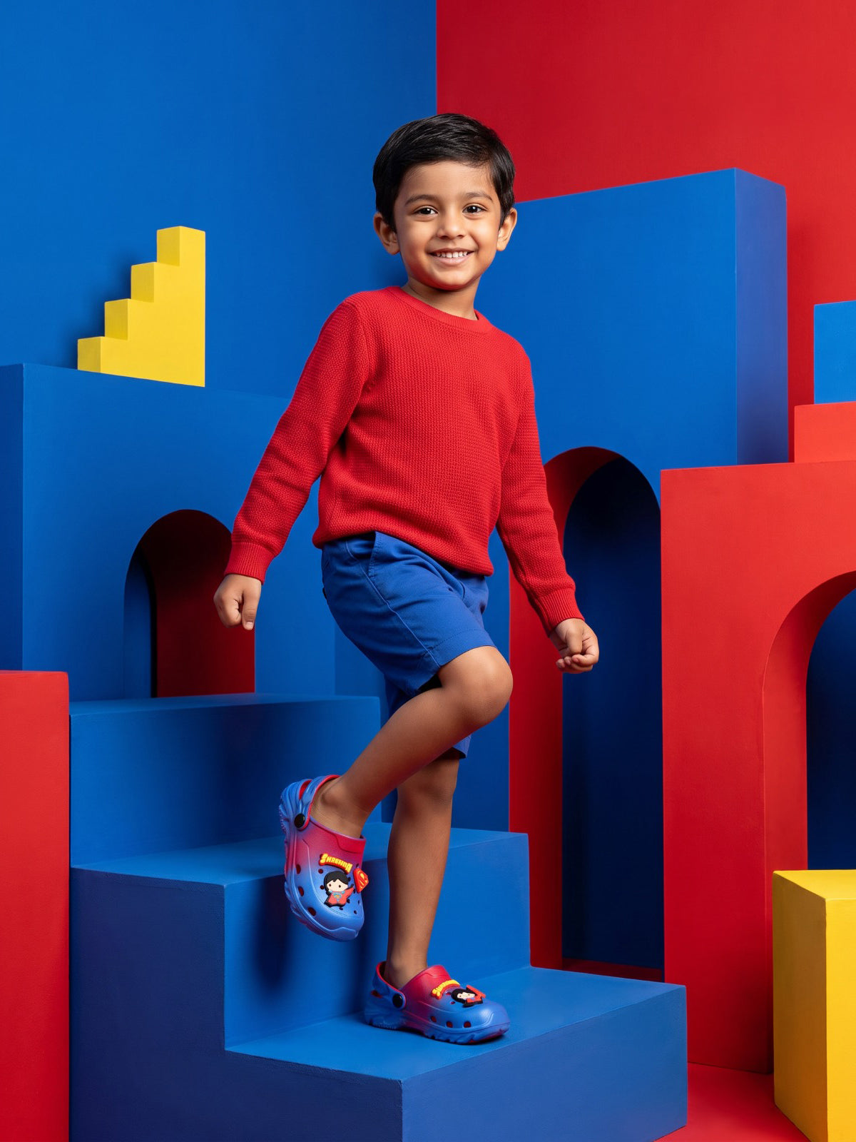 SUPERMAN KIDS CLOGS