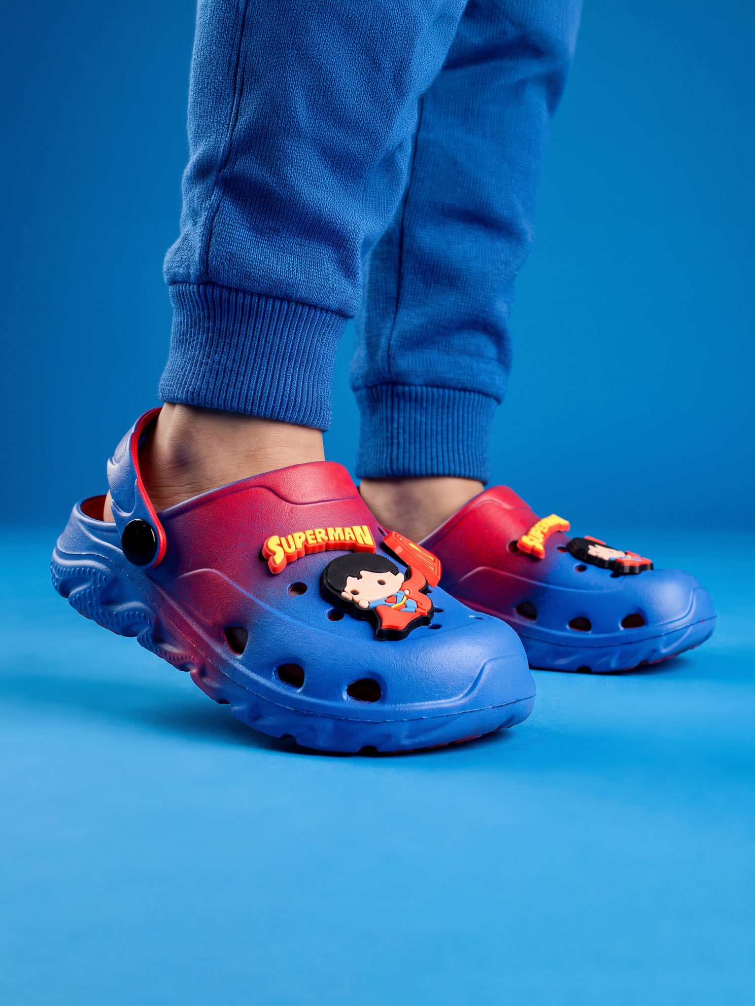 SUPERMAN KIDS CLOGS