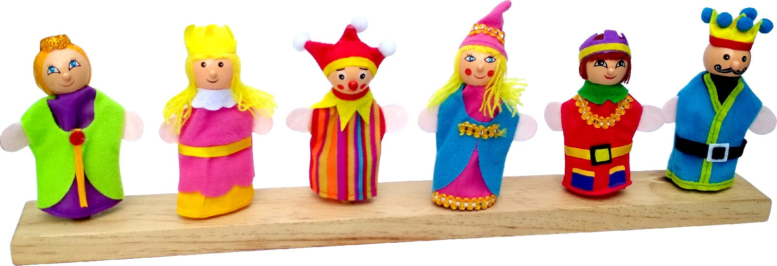 Finger puppets- King family