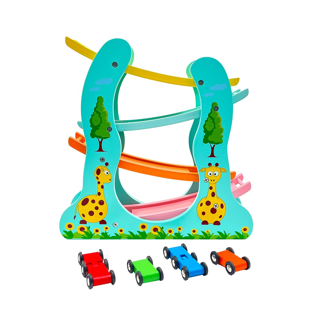 Wooden Ramp race