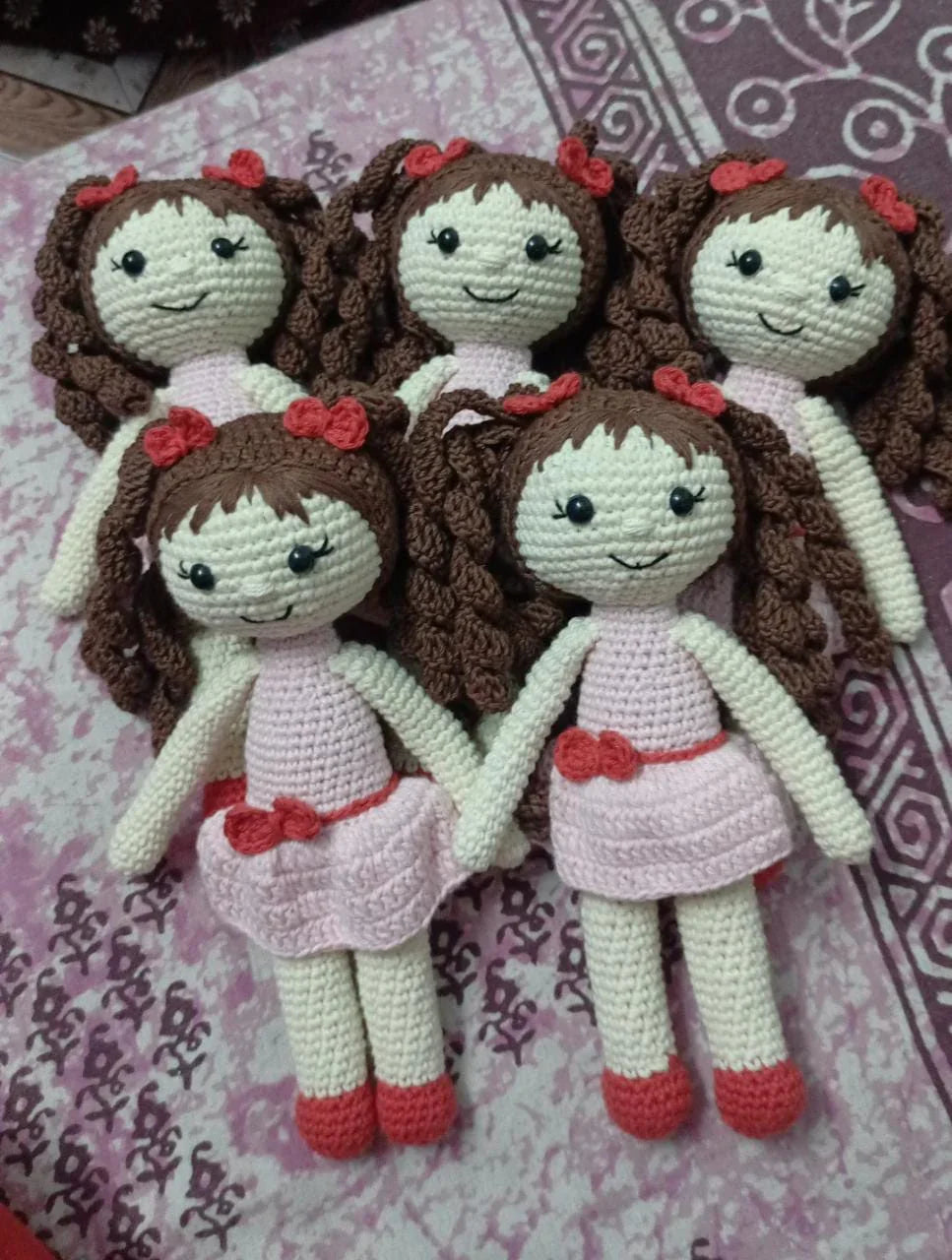 Curly hair doll