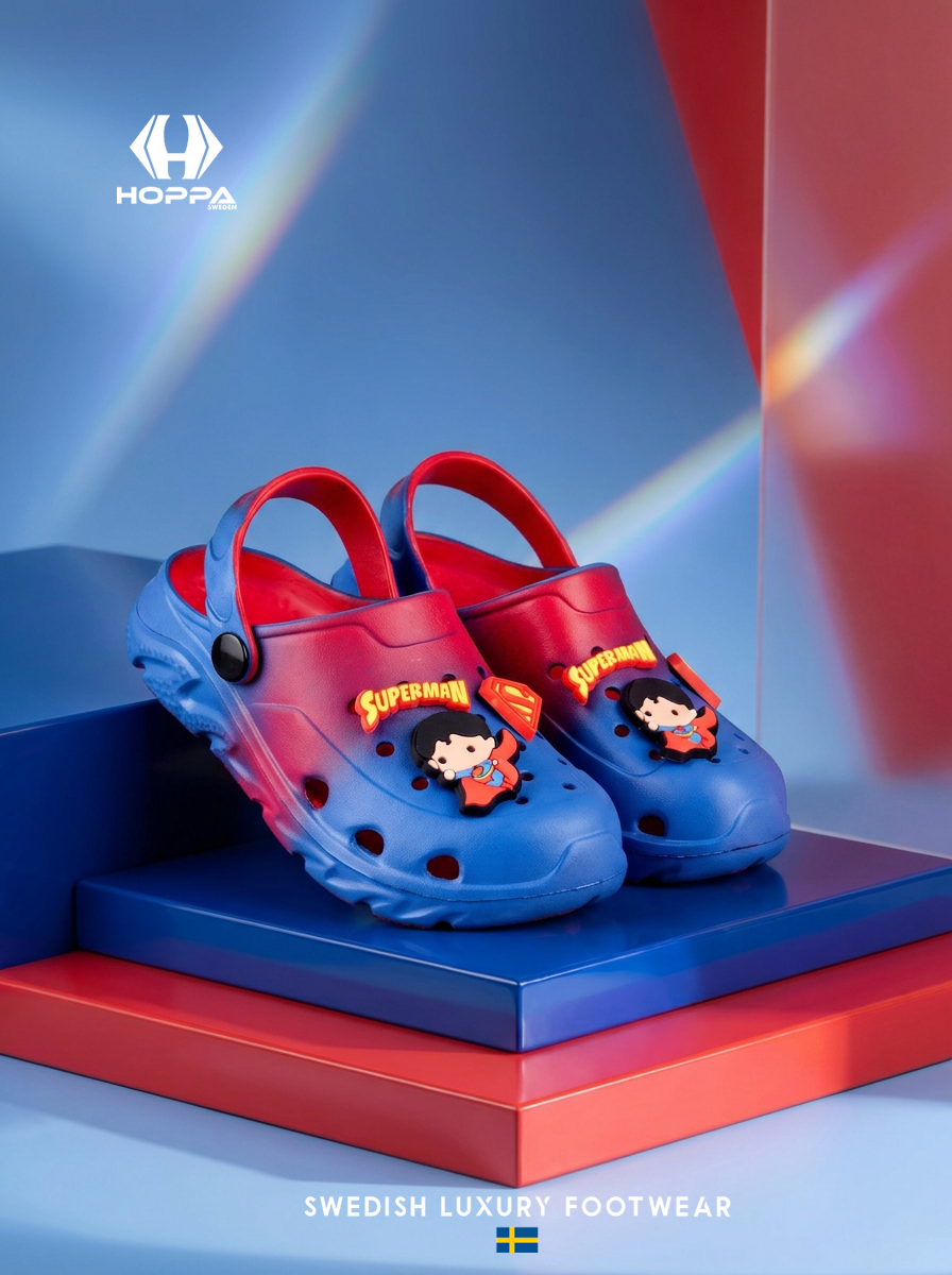 SUPERMAN KIDS CLOGS