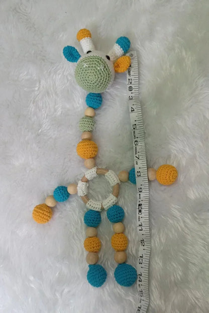 Giraffe Crochet Rattle