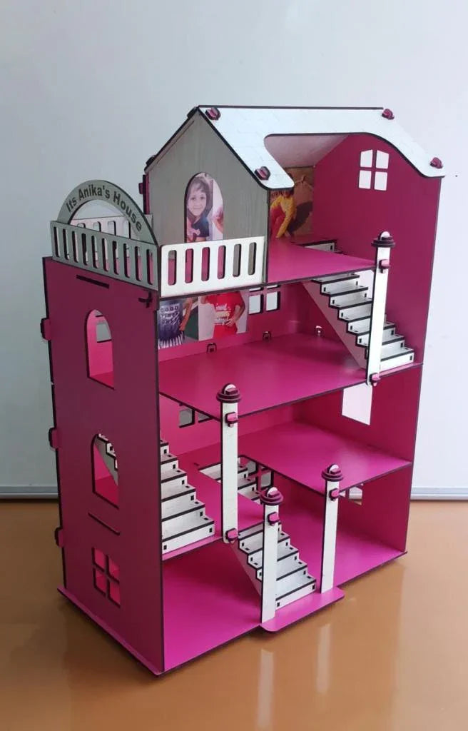Wooden Doll House - Main Image