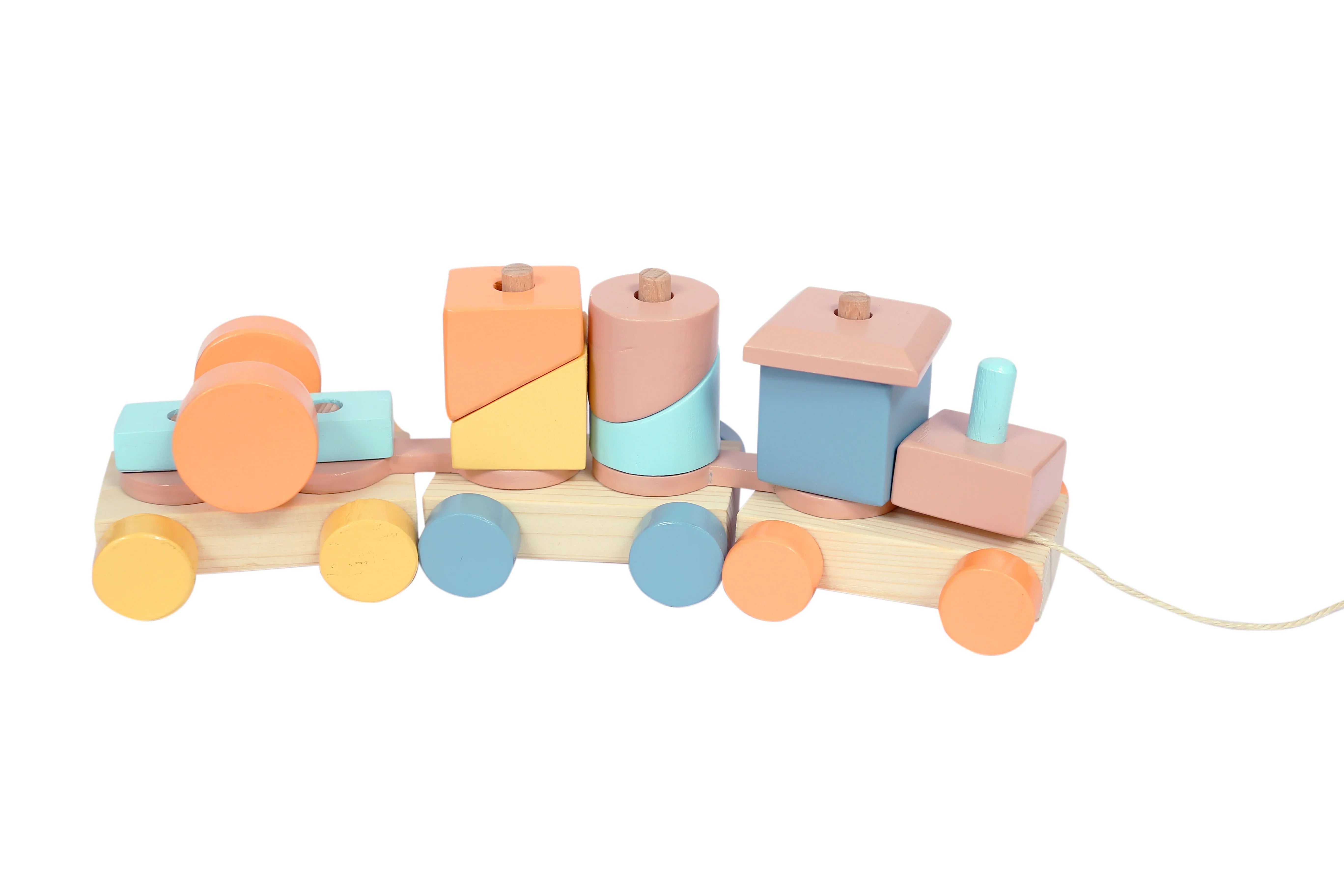 Pull along block train