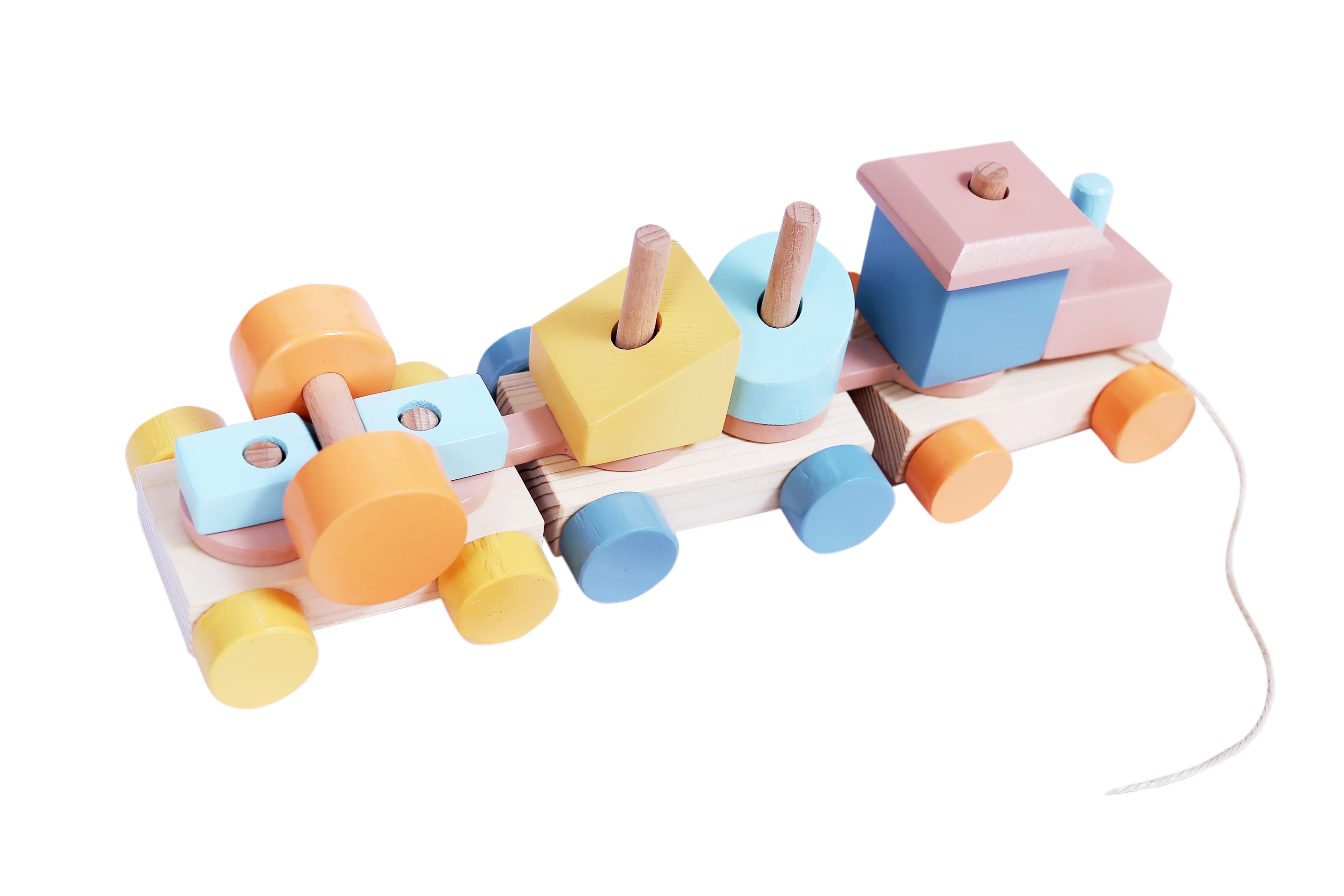 Pull along block train