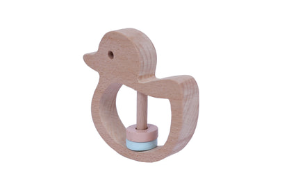 Wooden Duck Rattle